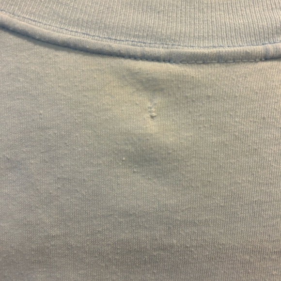 💦”Vintage Hawaiian Tropic 1983 Myrtle Beach Sky Blue Sleeveless Tank” Size S💧 - Picture 7 of 10